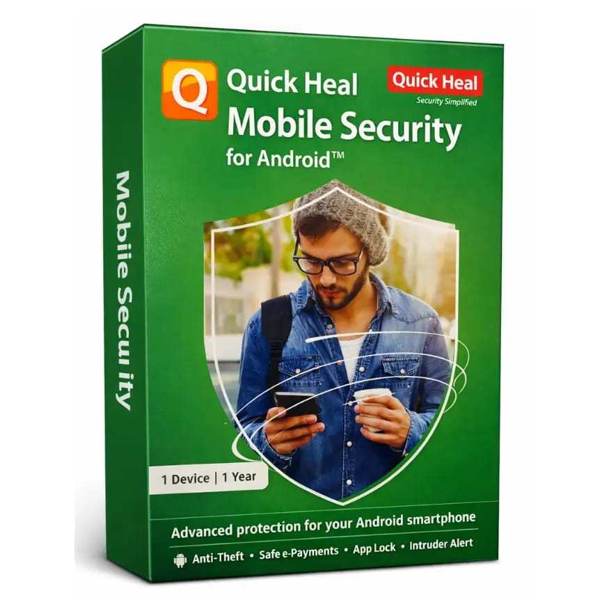 Quick Heal Mobile Security for Android 1 Device 1 Year image 1